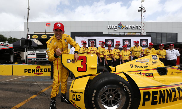 Castroneves Race 2 Pole