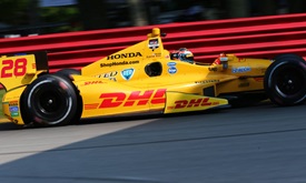 Thumbnail for Hunter-Reay is quickest in session preceding quals