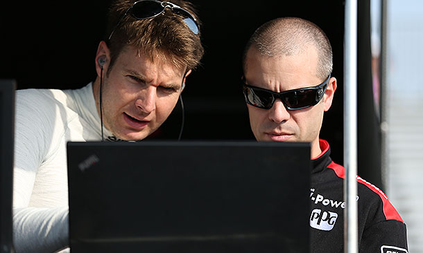 Will Power and David Faustino