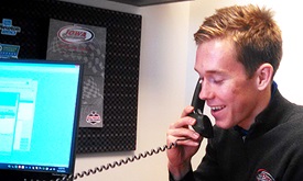 Thumbnail for Hawksworth helps launch Iowa Speedway sales