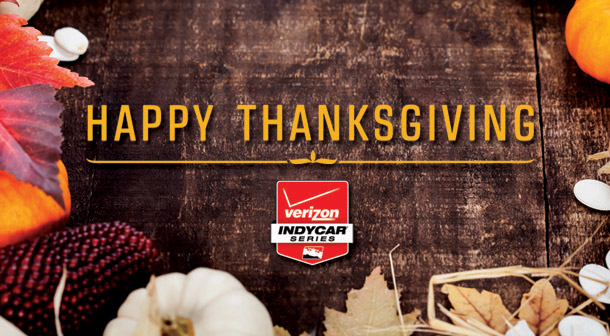 Happy Thanksgiving from INDYCAR