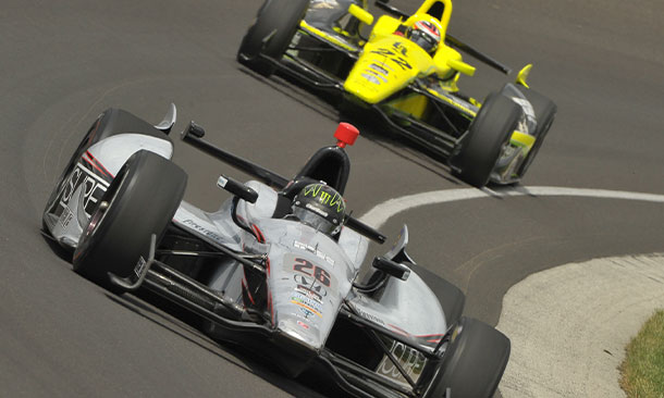 Kurt Busch and Sage Karam