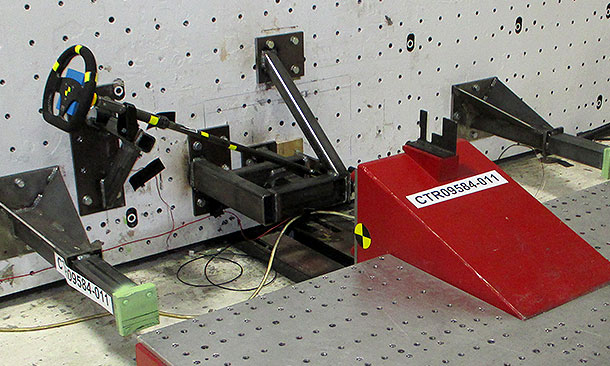 Steering Damper Test Sled