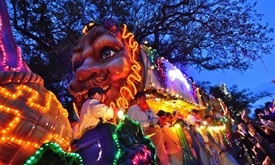 Thumbnail for Drivers to get up-close view of Mardi Gras parade