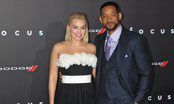 Will Smith and Margot Robbie