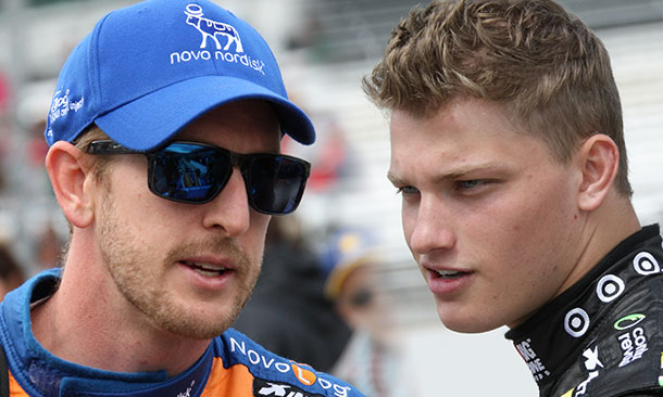 Charlie Kimball & Sage Karam