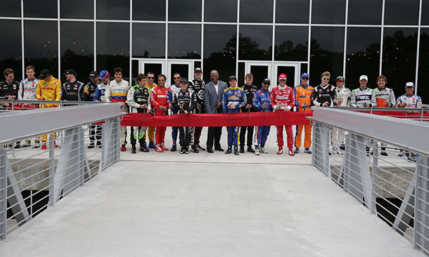 Bridge Ribbon Cutting at Barber Motorsports Park