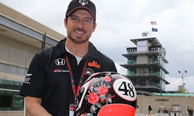 Thumbnail for Notes: Tagliani carries daughter on the track