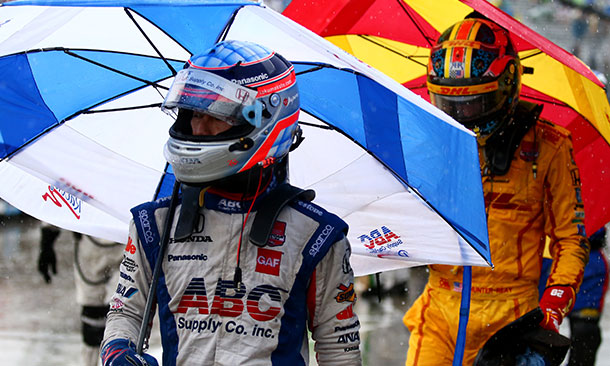 Takuma Sato and Ryan Hunter-Reay