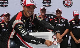 Thumbnail for Last on grid to first week later for Castroneves