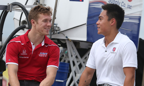 Jack Hawksworth and Weiron Tan