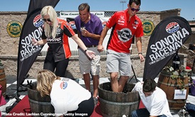 Thumbnail for Racing power couple engages in competition