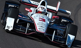 Thumbnail for Castroneves unofficially breaks Phoenix track record on test's opening day