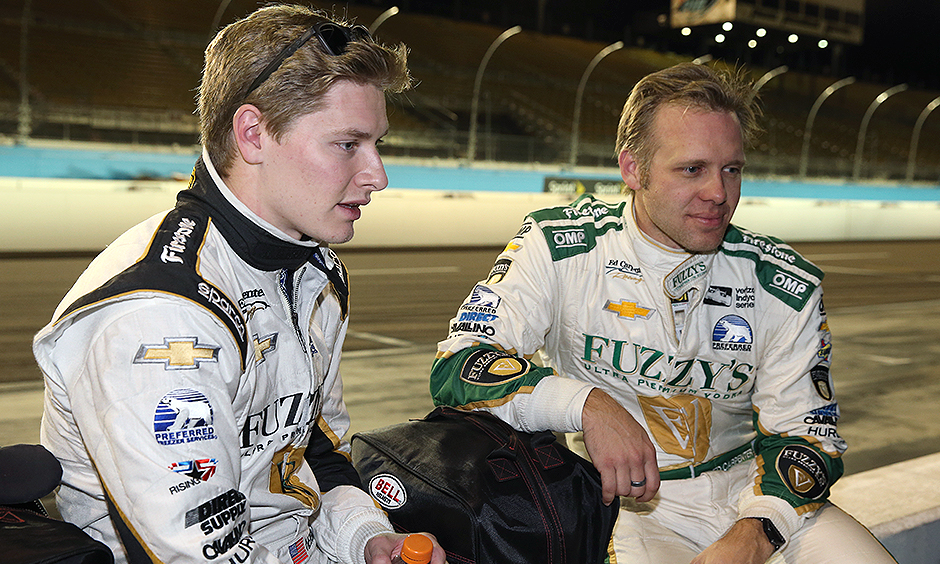 Josef Newgarden and Ed Carpenter