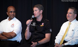 Thumbnail for Hunter-Reay enjoys telling his story to high school students