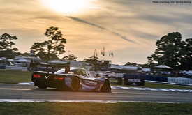 Thumbnail for INDYCAR drivers log valuable laps in Sebring endurance race