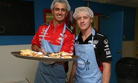 Thumbnail for Notes: Rahal, Pigot make special lunch delivery to youngsters