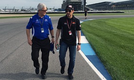 Thumbnail for Walk around IMS road course pivotal for success in Angie's List Grand Prix