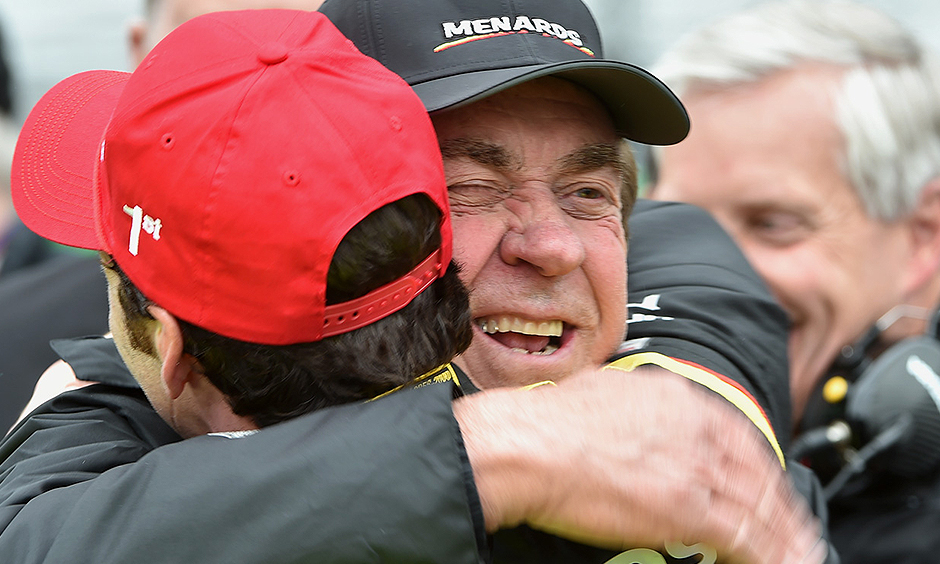 John Menard and Simon Pagenaud