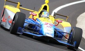 Thumbnail for Andretti Autosport cars put themselves in Indy 500 pole conversation