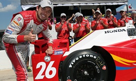 Thumbnail for Munoz wins first career pole in Firestone 600 qualifying