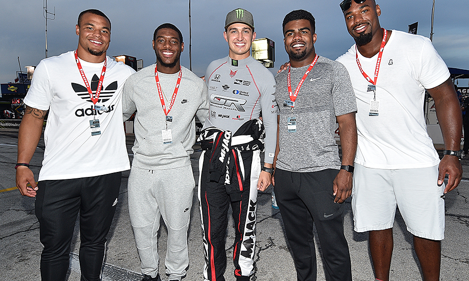 Graham Rahal and the Dallas Cowboys