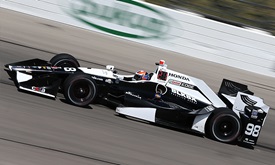 Thumbnail for Rossi survives eventful day to finish sixth at Iowa Corn 300