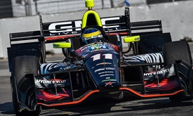 Thumbnail for Bourdais sets pace in opening Honda Indy Toronto practice