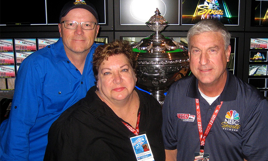 Jenny Nickell, Terry Lingner, and Bob Jenkins