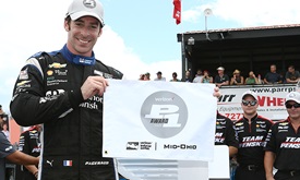 Thumbnail for Pagenaud takes Verizon P1 Award with record lap at Mid-Ohio