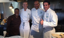 Thumbnail for Pagenaud, gold-medal swimmer Vollmer appreciate healthy cooking