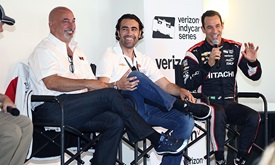 Thumbnail for Watkins Glen notebook: Franchitti, Castroneves recall being short-term teammates