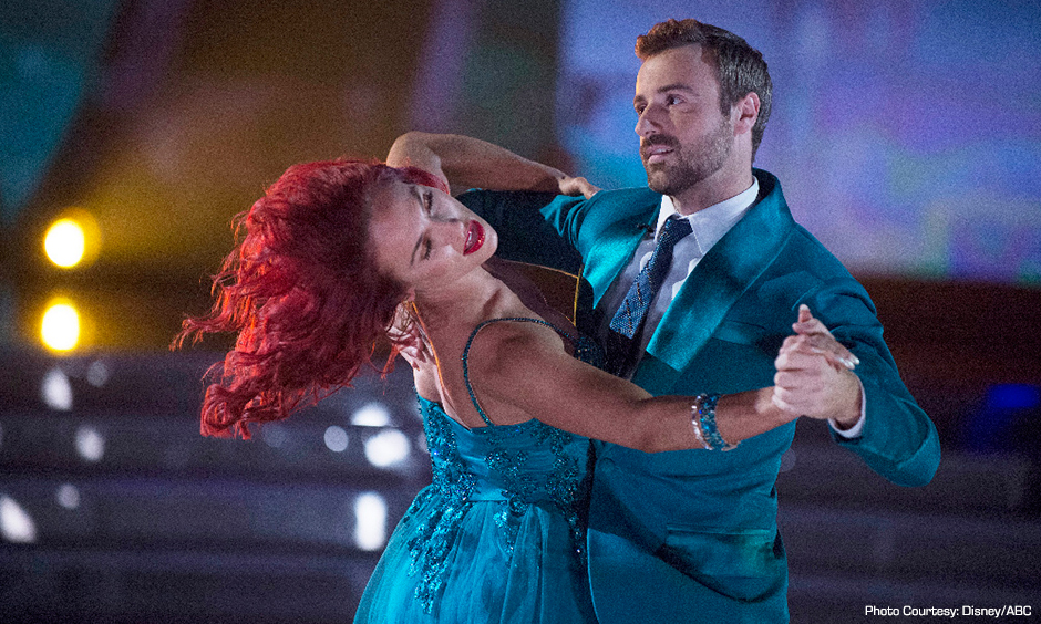 James Hinchcliffe and Sharna Burgess
