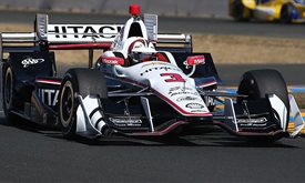 Thumbnail for Castroneves leads Penske sweep of top 3 in Sonoma practice