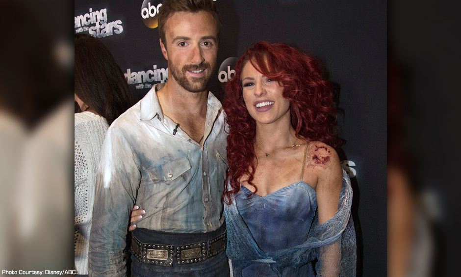 James Hinchcliffe and Sharna Burgess
