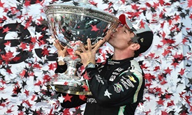 Thumbnail for Pagenaud never let up on drive to title-clinching win