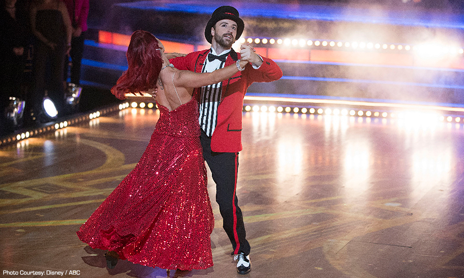 James Hinchcliffe and Sharna Burgess