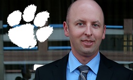 Thumbnail for Clemson has big fan in Hinchcliffe strategist and Mann's husband Gue