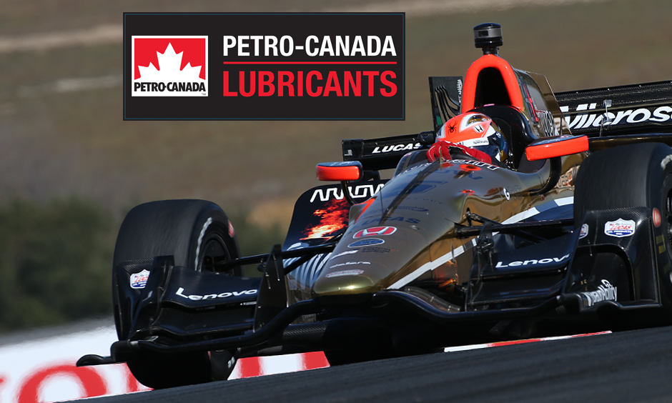 James Hinchcliffe and Petro Canada