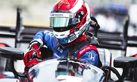 Thumbnail for Aleshin has unfinished INDYCAR business in 2017