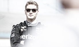 Thumbnail for Newgarden sets pace in first practice at Phoenix open test