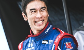 Thumbnail for Sato appreciates chance to drive for larger team with Andretti