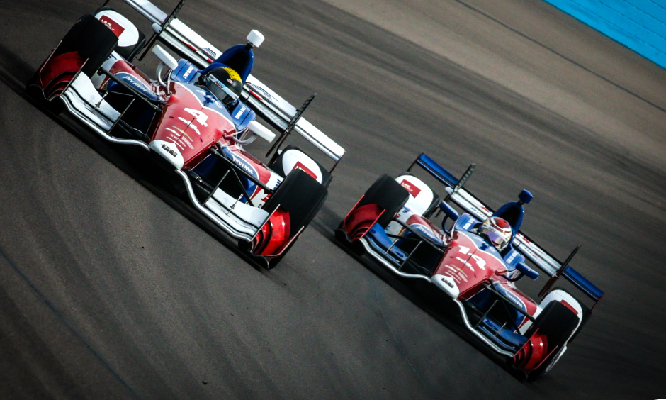 Conor Daly and Carlos Munoz