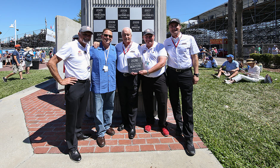 Penske honors Montoya