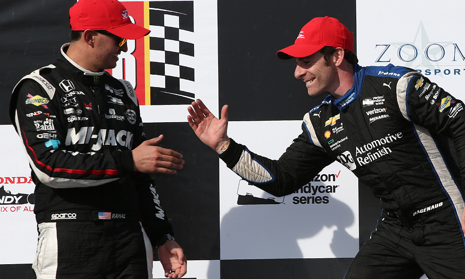 Graham Rahal and Simon Pagenaud