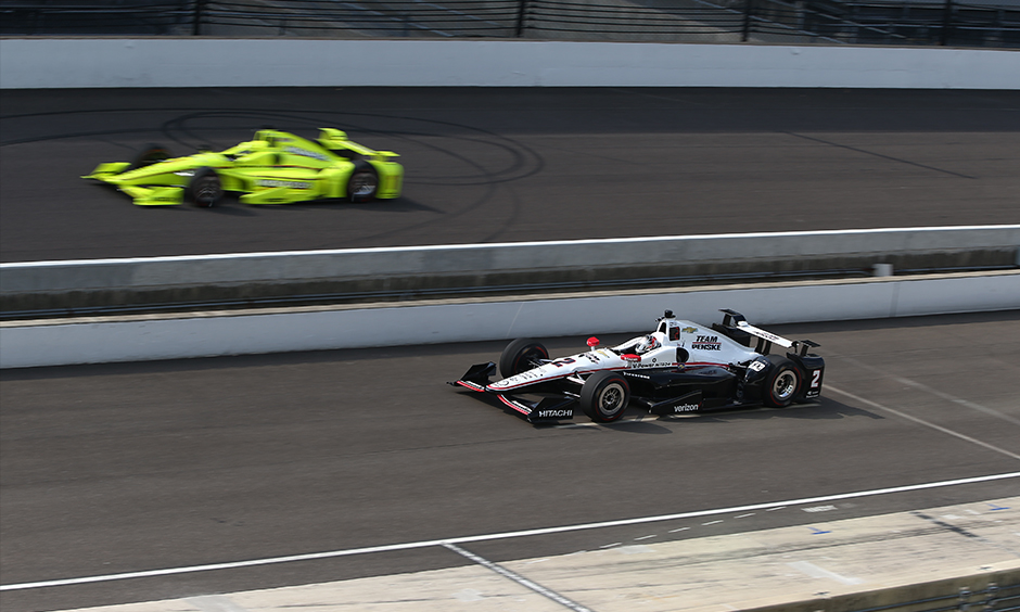 Simon Pagenaud and Josef Newgarden