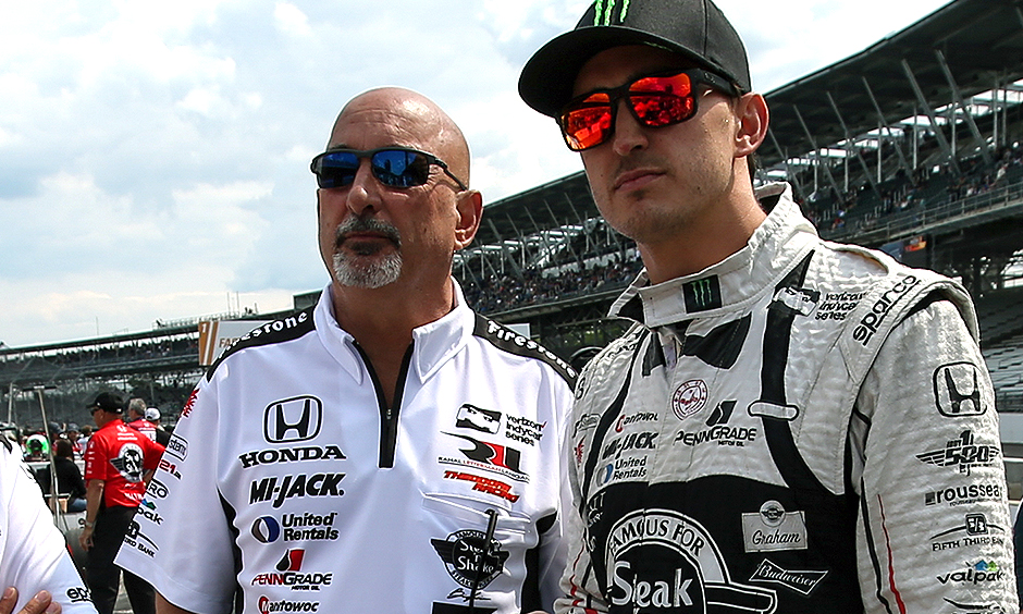 Graham Rahal and Bobby Rahal