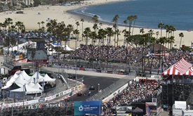 Thumbnail for Fans will get more iconic Long Beach action with race's five-lap extension