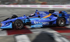 Thumbnail for Dixon, Hunter-Reay lead final practice before Long Beach qualifying