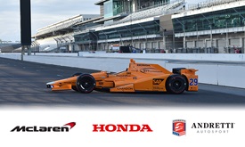 Thumbnail for Alonso takes important step in Indianapolis 500 journey as first oval test begins